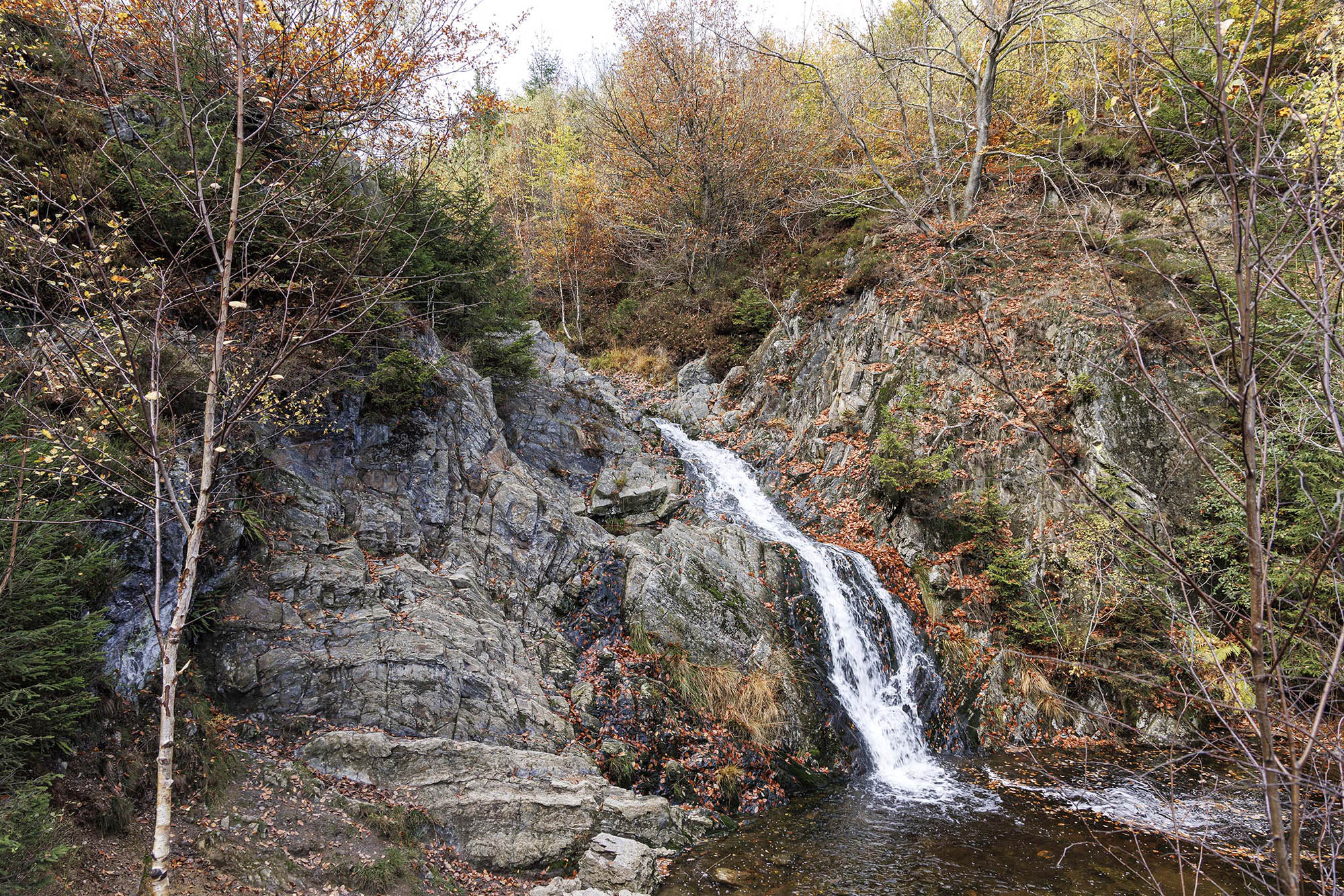 Cascade de Bayehon, Malmedy, Hautes-Fagnes